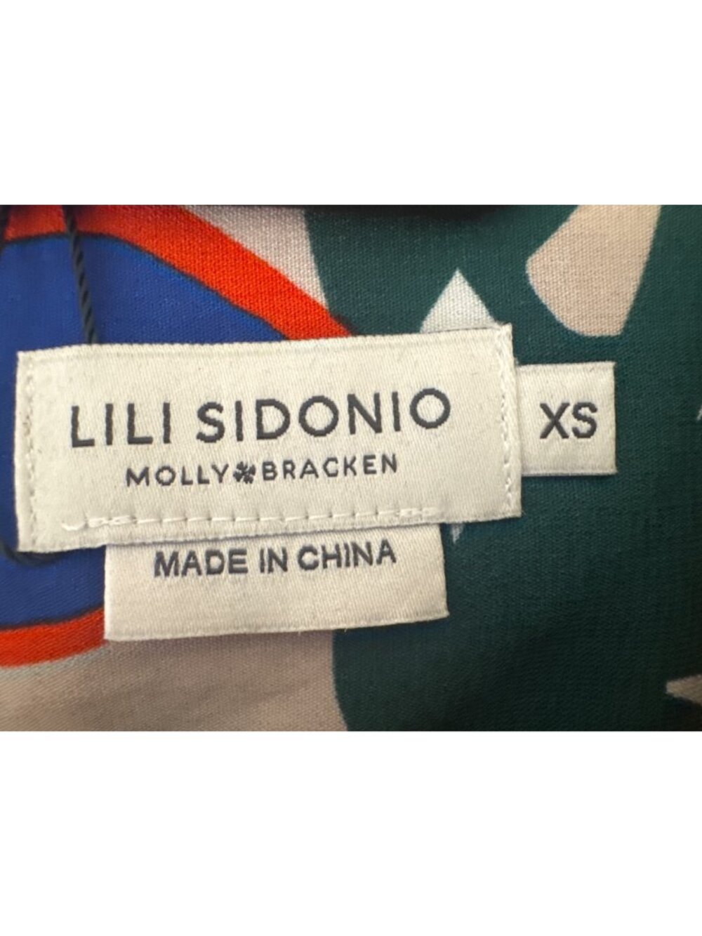 New Lili Sidonio Molly Bracken XS  Floral Print Shift Dress Polyester - Picture 4 of 14